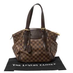 مملوكة مسبقًا حقيبة لوي فيتون فيرونا كانفاس دامييه إيبين MM