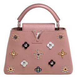 M59699 Louis Vuitton Monogram Flower Capucines BB Handbag