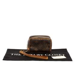 Pre Owned Louis Vuitton Monogram Canvas Wapity Pouch
