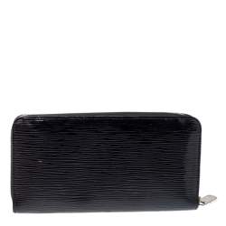 مملوكة مسبقًا Louis Vuitton Black Electric Epi Leather Zippy Wallet