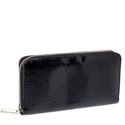 مملوكة مسبقًا Louis Vuitton Black Electric Epi Leather Zippy Wallet