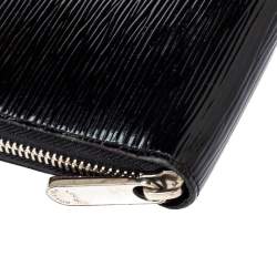 مملوكة مسبقًا Louis Vuitton Black Electric Epi Leather Zippy Wallet