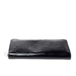 مملوكة مسبقًا Louis Vuitton Black Electric Epi Leather Zippy Wallet