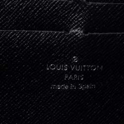 مملوكة مسبقًا Louis Vuitton Black Electric Epi Leather Zippy Wallet