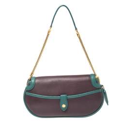 مملوكة مسبقًا حقيبة لوي فيتو ن باغيت جلد آرت ديكو وجلد لون برقوقي 