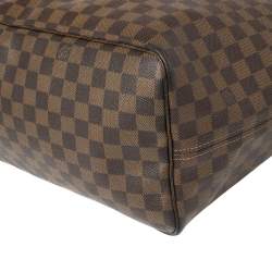 Pre Owned حقيبة لوي فيتون نيفرفول كانفاس دامييه أيبين GM