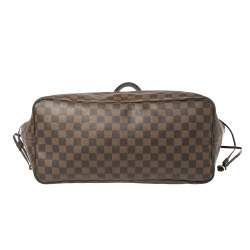 Pre Owned حقيبة لوي فيتون نيفرفول كانفاس دامييه أيبين GM