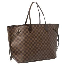 Louis Vuitton Damier Ebene Canvas Neverfull GM Bag