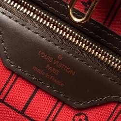 Louis Vuitton Damier Ebene Canvas Neverfull GM Bag
