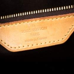 مملوكة مسبقًا حقيبة يد لوي فيتون بريه فرنيه مونوغرامي عنابية متوسطة