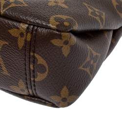 Pre Owned Louis Vuitton Monogram Canvas Nano Pallas Bag