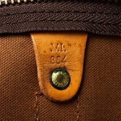Pre Owned Louis Vuitton Monogram Canvas Keepall Bandouliere 55 Bag