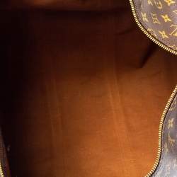 Pre Owned Louis Vuitton Monogram Canvas Keepall Bandouliere 55 Bag