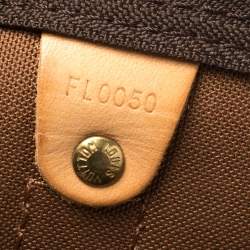 Pre Owned Louis Vuitton Monogram Canvas Keepall Bandouliere 55 Bag