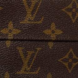 Pre Owned Louis Vuitton Monogram Canvas Vintage Flap Wallet