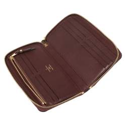 مملوكة مسبقًا محفظة لوي فيتون زيبي جلد امبراينت مونوغرامي أورور