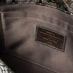 مملوكة مسبقًا حقيبة كلتش لوي فيتون ثاليا كارونغ و زركشة فضي مونوغرامي