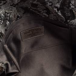 مملوكة مسبقًا حقيبة كلتش لوي فيتون ثاليا كارونغ و زركشة فضي مونوغرامي