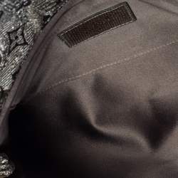 مملوكة مسبقًا حقيبة كلتش لوي فيتون ثاليا كارونغ و زركشة فضي مونوغرامي