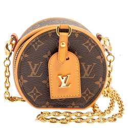 Louis Vuitton Monogram Canvas Boite Chapeau Necklace