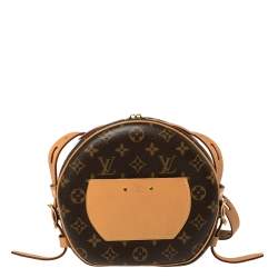 Pre Owned Louis Vuitton Monogram Canvas and Leather Boite Chapeau Souple Bag