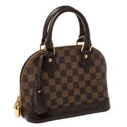 Pre Owned حقيبة لوي فيتون ألما كانفاس دامييه إيبين