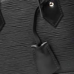 Pre Owned Louis Vuitton Black Epi Leather Alma BB Bag
