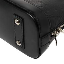 Pre Owned Louis Vuitton Black Epi Leather Alma BB Bag