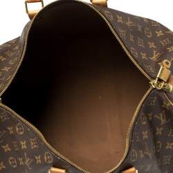 مملوكة مسبقًا Louis Vuitton Monogram Canvas Keepall 45 Bag