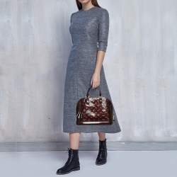 مملوكة مسبقًا Louis Vuitton Amarante Monogram Vernis Leather Alma PM Bag