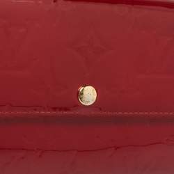 مملوكة مسبقًا محفظة لوي فيتون سارة فيرنيه بوم دامور أمارانت مونوغرامي