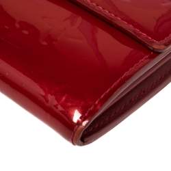 مملوكة مسبقًا محفظة لوي فيتون سارة فيرنيه بوم دامور أمارانت مونوغرامي