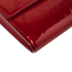 مملوكة مسبقًا محفظة لوي فيتون سارة فيرنيه بوم دامور أمارانت مونوغرامي