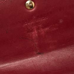 مملوكة مسبقًا محفظة لوي فيتون سارة فيرنيه بوم دامور أمارانت مونوغرامي