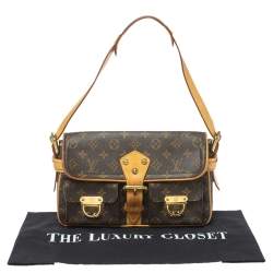 Pre Owned Louis Vuitton Monogram Canvas Hudson PM Bag