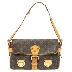 Pre Owned Louis Vuitton Monogram Canvas Hudson PM Bag