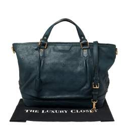 Pre Owned Louis Vuitton Marine Mahina Leather Stellar PM Bag