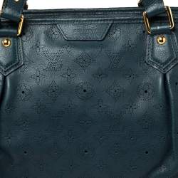 Pre Owned Louis Vuitton Marine Mahina Leather Stellar PM Bag