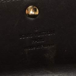 مملوكة مسبقًا Louis Vuitton Terre D'Ombre Monogram Vernis Leather Sarah Wallet