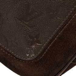 مملوكة مسبقًا Louis Vuitton Terre Monogram Empreinte Leather Audacieuse PM Bag