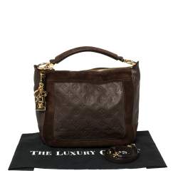مملوكة مسبقًا Louis Vuitton Terre Monogram Empreinte Leather Audacieuse PM Bag