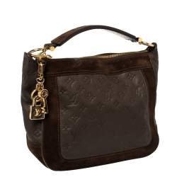 مملوكة مسبقًا Louis Vuitton Terre Monogram Empreinte Leather Audacieuse PM Bag