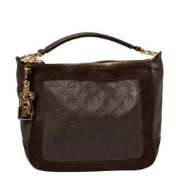 مملوكة مسبقًا Louis Vuitton Terre Monogram Empreinte Leather Audacieuse PM Bag
