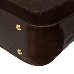 مملوكة مسبقًا Louis Vuitton Terre Monogram Empreinte Leather Audacieuse PM Bag