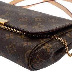 Pre Owned Louis Vuitton Monogram Canvas Favorite MM Bag