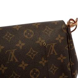 Pre Owned Louis Vuitton Monogram Canvas Favorite MM Bag