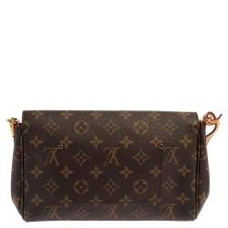 Pre Owned Louis Vuitton Monogram Canvas Favorite MM Bag