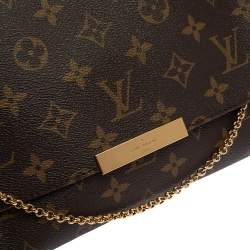Pre Owned Louis Vuitton Monogram Canvas Favorite MM Bag
