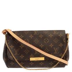Pre Owned Louis Vuitton Monogram Canvas Favorite MM Bag