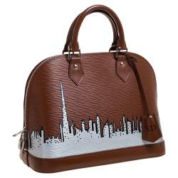 مملوكة مسبقًا حقيبة لوي فيتون ألما دبي سكاي لاين جلد إيبي كانيلي صغيرة